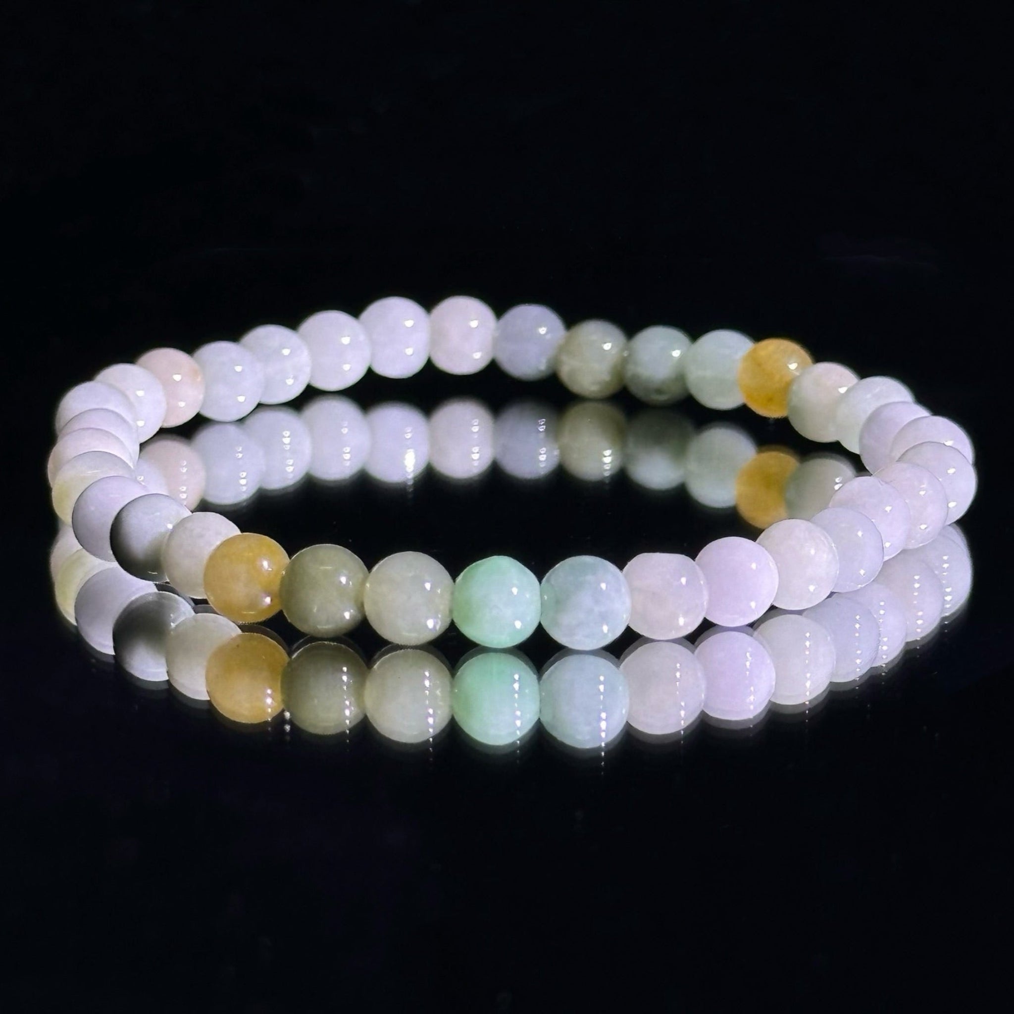 Burmese jade bracelet｛4mm｝