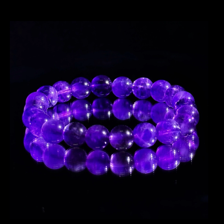 Brazilian holy amethyst bracelet｛8mm｝