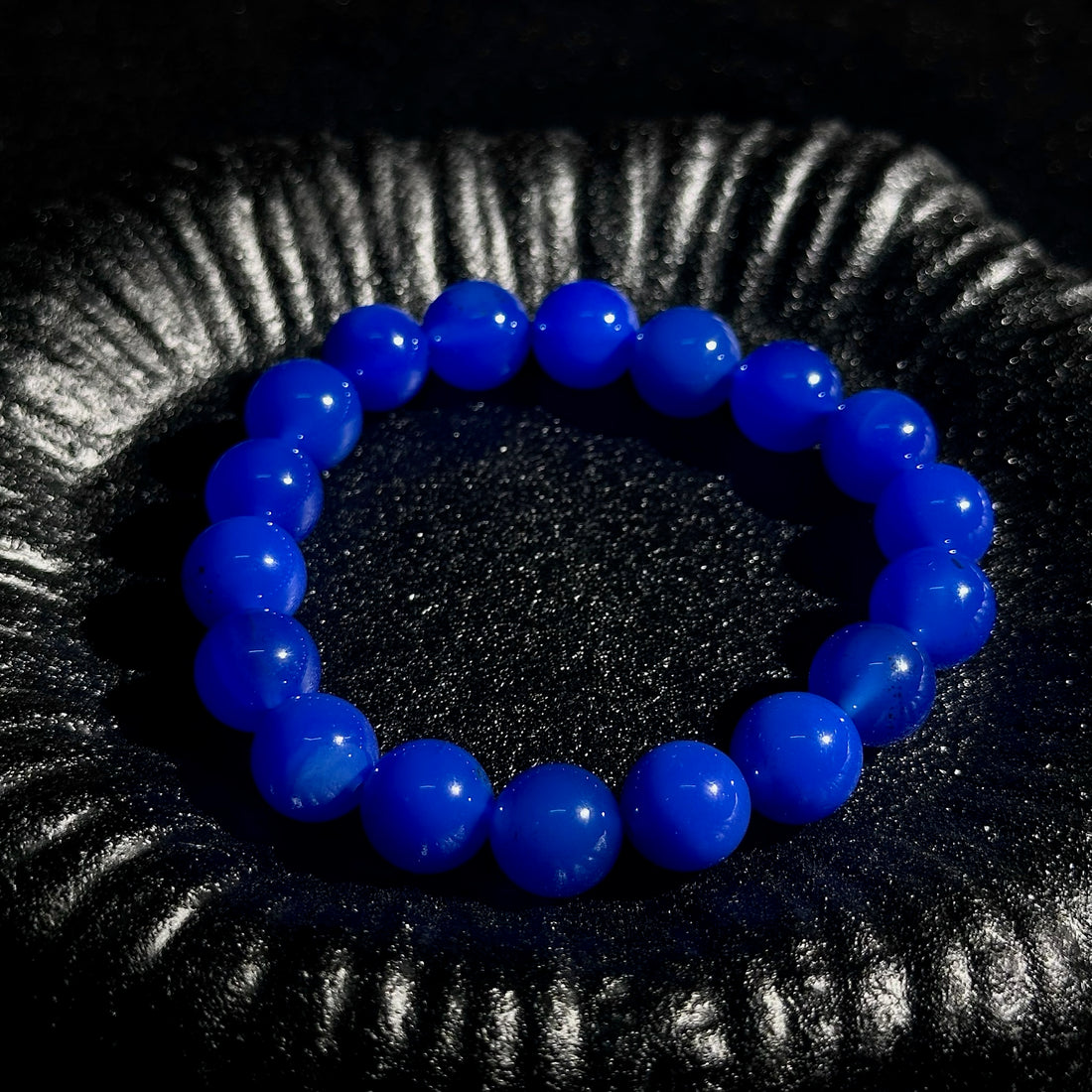 Brazilian blue agate bracelet｛10mm｝