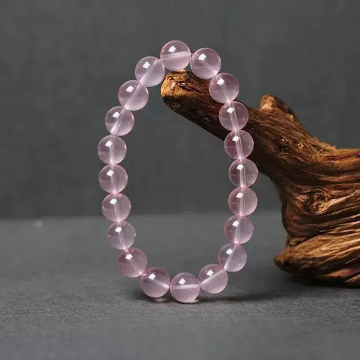 Brazilian pink crystal bracelet（8mm）