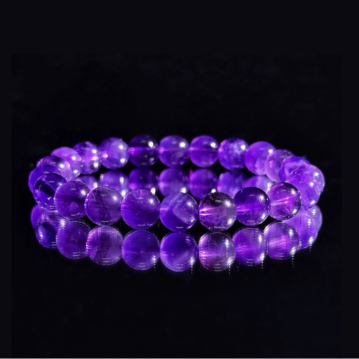 Brazilian holy amethyst bracelet｛10mm｝