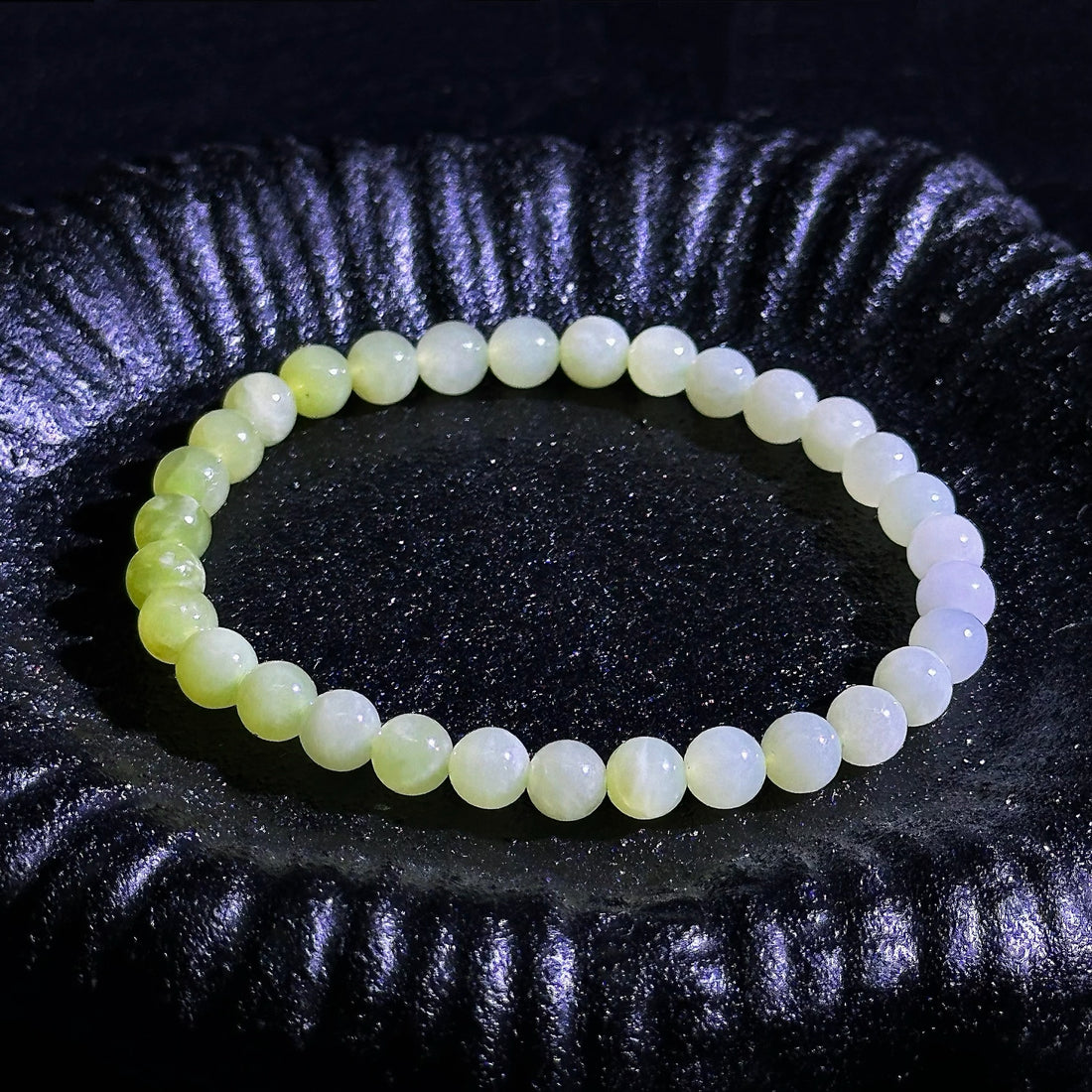 Hetian jade bracelet in Xinjiang, China｛4mm｝