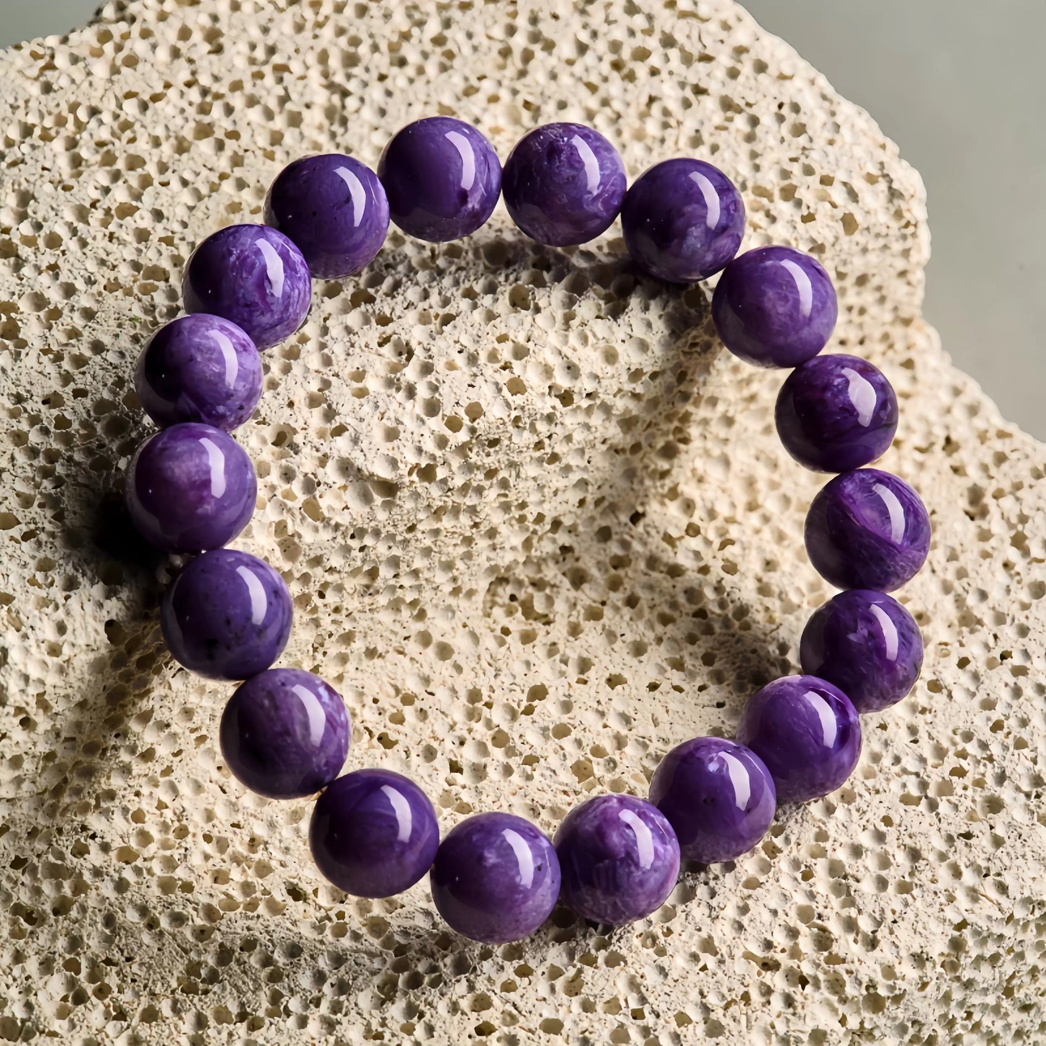 Brazilian purple dragon crystal bracelet（10mm）