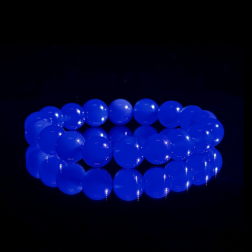 Brazilian blue agate bracelet｛10mm｝