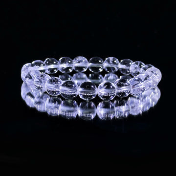 Brazilian natural white crystal bracelet｛8mm｝